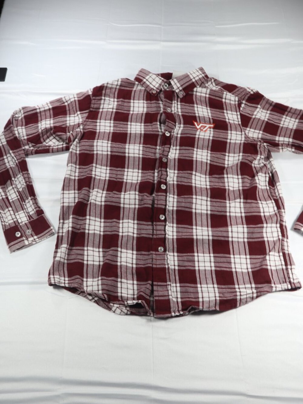 Virginia Tech Men's Long Sleeve Button Down Shirt Medium 38-40 Knights Apparel